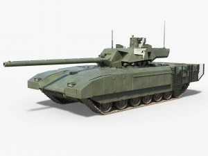 arma t14 Modelo 3D
