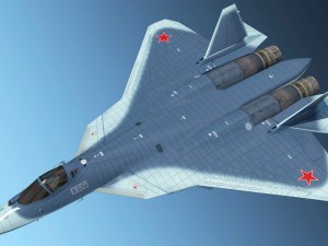 sukhoi pak fa t50 Modelo 3D