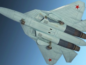 sukhoi pak fa t50 Modelo 3D