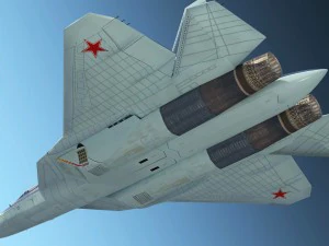 sukhoi pak fa t50 3D Model