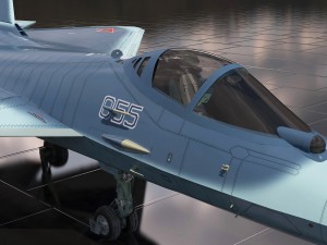sukhoi pak fa t50 Modelo 3D