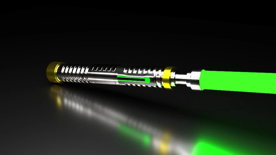 lightsaber 3D Model .c4d .max .obj .3ds .fbx .stl .blend