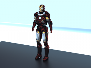 ironman 3D 模型