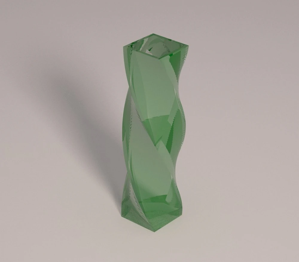 vase glass 3D Model .c4d .max .obj .3ds .fbx .stl .blend 