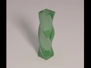 ваза стеклянная 3D Модель