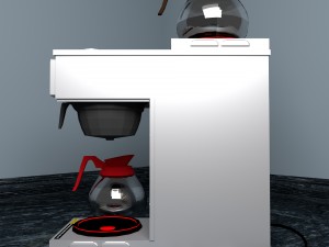 commercial coffee maker Model 3D