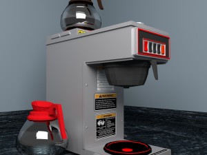 commercial coffee maker Model 3D