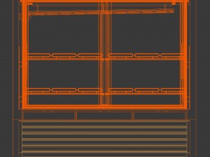 deli case 3Dモデル