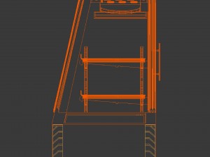 deli case 3Dモデル