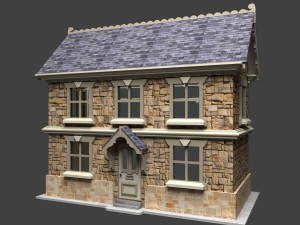 doll house 001 3Dモデル