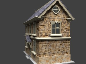 doll house 001 3Dモデル