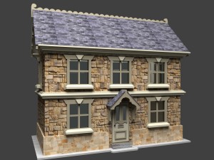 doll house 001 3Dモデル