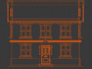 doll house 001 3Dモデル