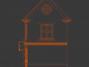 doll house 001 3Dモデル