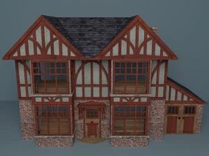 인형의 집 002 3D 모델