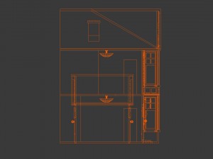 doll house 002 3D Model
