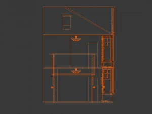 doll house 002 3D Model