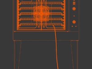 convection oven 3D Model