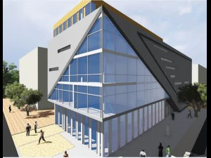 pr&eacute;dio de escrit&oacute;rios Modelo 3D