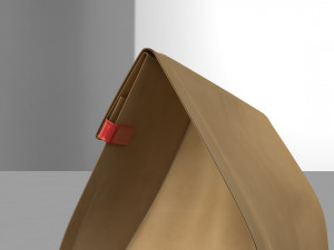 3d paper bag 3Dモデル