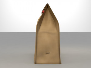 3d paper bag 3Dモデル
