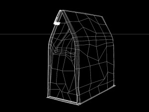 3d paper bag 3Dモデル