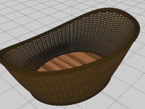 3d basket 3D Model