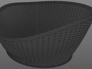 3d basket 3D Model