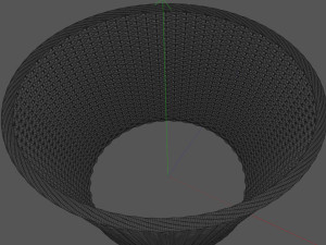 3d wicker basket Modello 3D