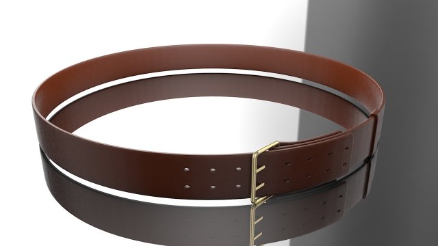 3d leather belt 3D मॉडल .c4d .max .obj .3ds .fbx .stl .blend