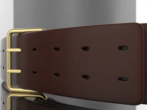 3d leather belt 3D Model