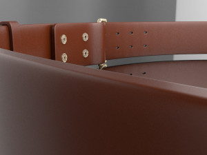3d leather belt 3D मॉडल