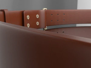 3d leather belt 3D Model