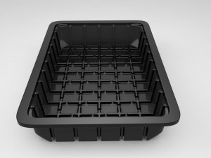 3d plastic food package Model 3D