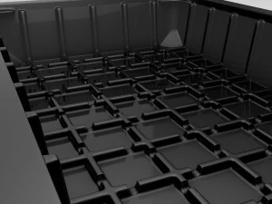 3d plastic food package 3D Model