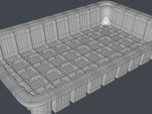 3d plastic food package 3D Model