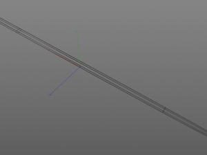 3d hand sewing needle 3D Model