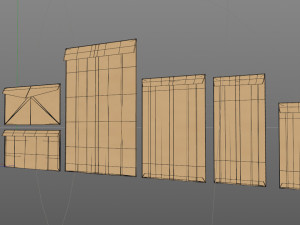 3d envelopes all sizes Modelo 3D