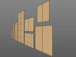 3d envelopes all sizes 3D Model