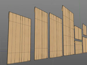 3d envelopes all sizes 3D Model