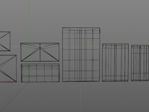 3d envelopes all sizes Modelo 3D