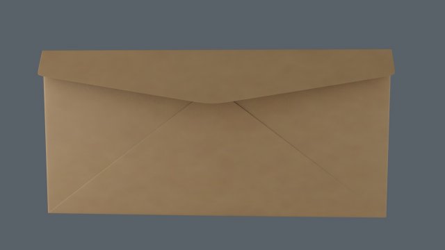 3d envelopes dl banker 3D 모델 .c4d .max .obj .3ds .fbx .stl .blend 
