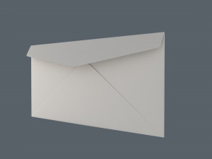 3d envelopes dl banker 3D 모델