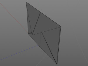3d envelope size-c5 banker 3Dモデル