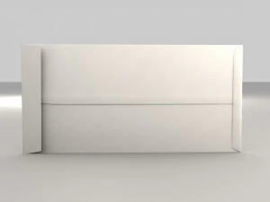 3d envelope size dl pocket 3D Model