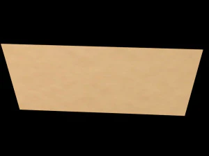 3d envelope size dl wallet 3D Model