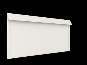 3d envelope size dl wallet Modelo 3D