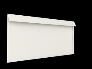 3d envelope size dl wallet 3D Model