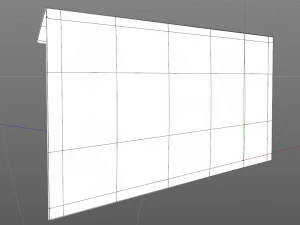 3d envelope size dl wallet 3D Model