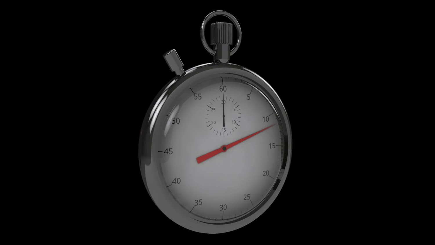 3d stopwatch 3D Model .c4d .max .obj .3ds .fbx .stl .blend